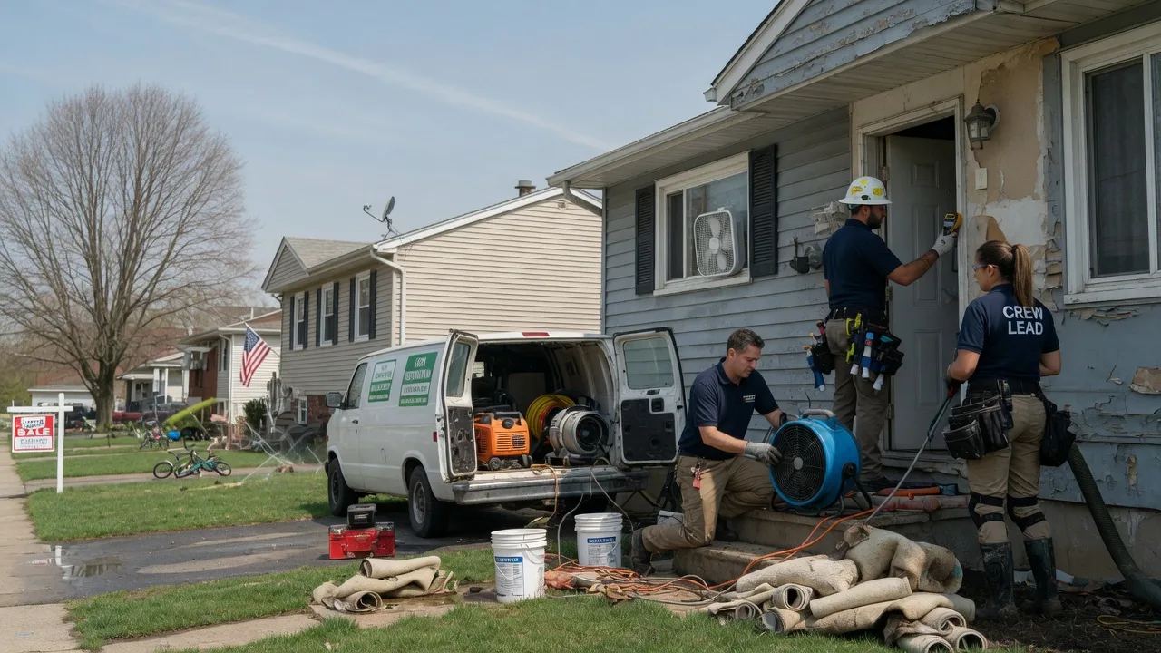 Flood Cleanup in Del City, OK near me